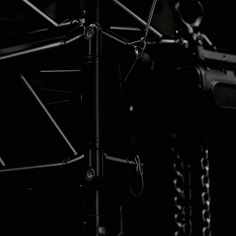 Truss and hoist detail